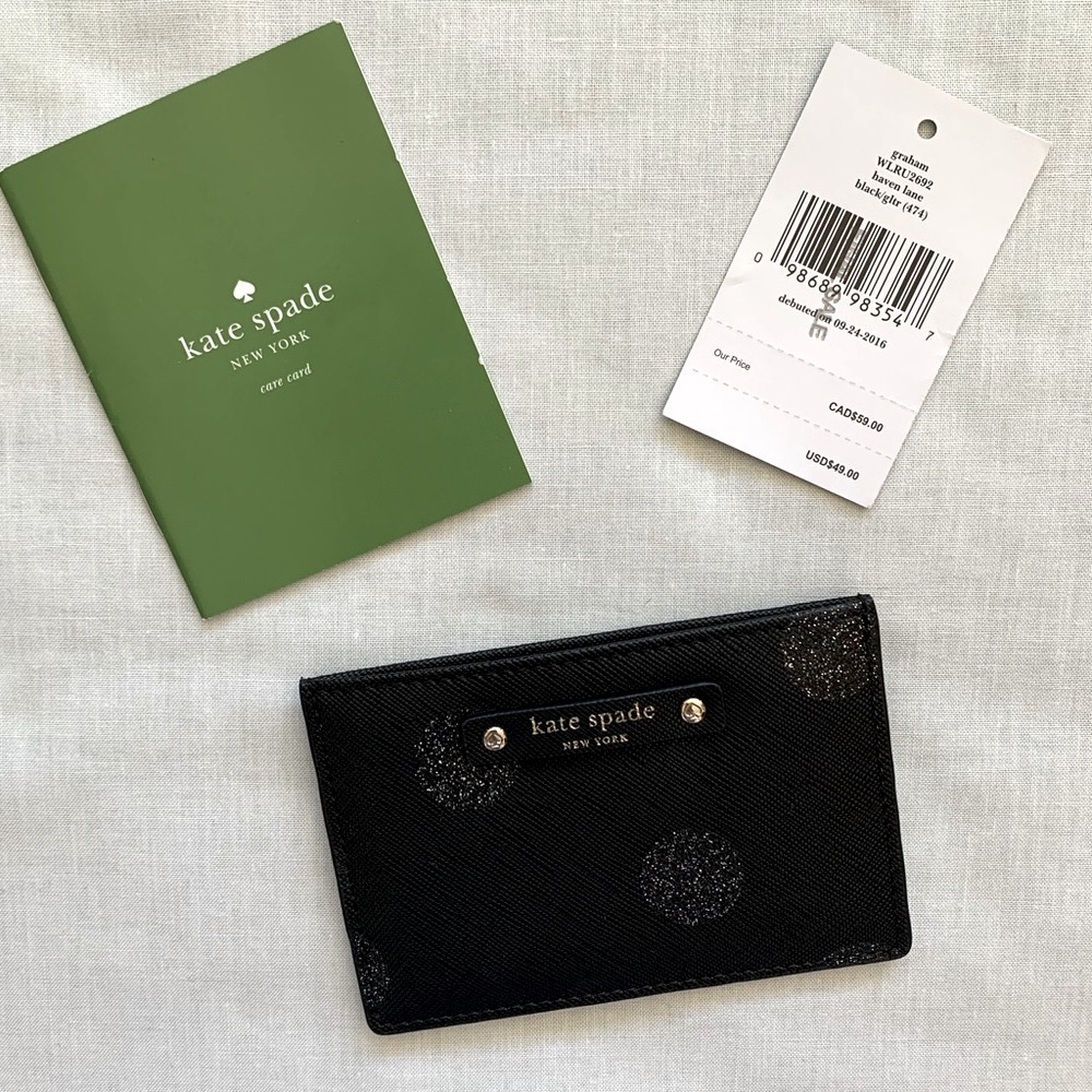New Kate Spade Graham Haven Cardholder🖤